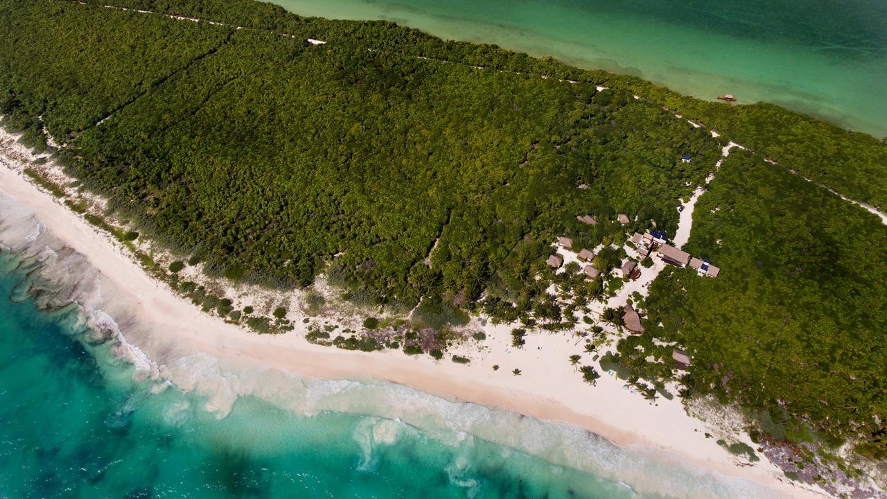 Mukan Resort South of Tulum Punta Allen Bagian luar foto