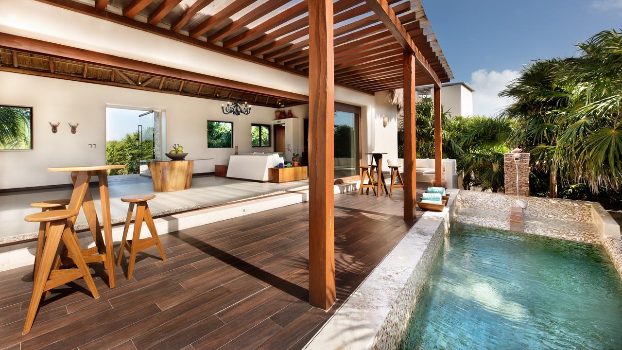 Mukan Resort South of Tulum Punta Allen Bagian luar foto