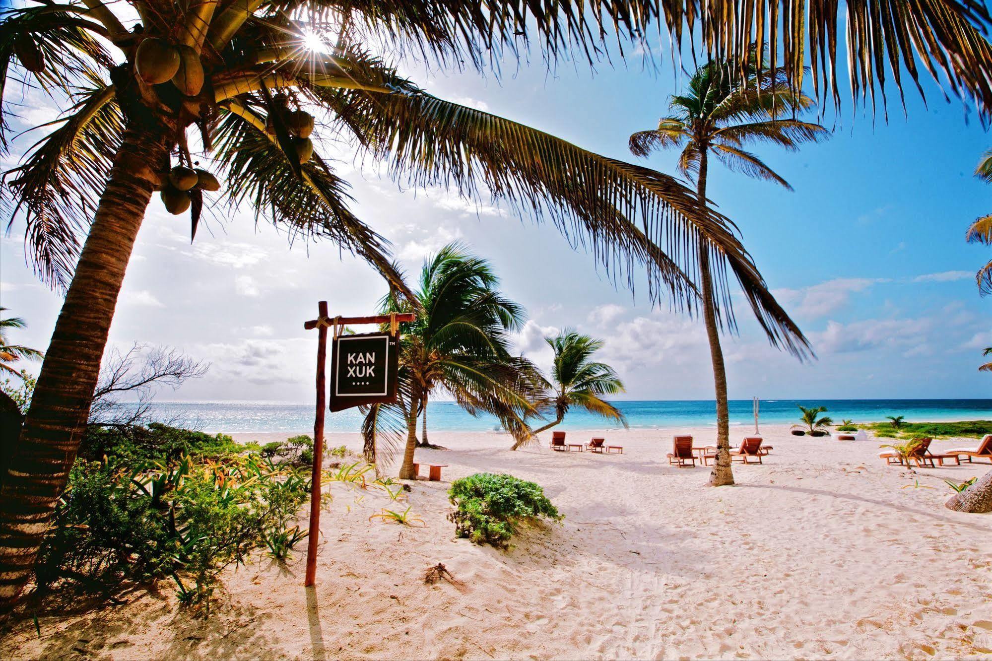 Mukan Resort South of Tulum Punta Allen Bagian luar foto